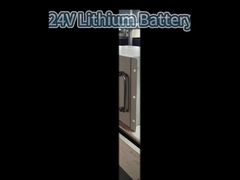 एलएफपी रिचार्जेबल लिथियम बैटरी 1C डिस्चार्जिंग करंट के साथ 24 वोल्ट समुद्री लिथियम बैटरी